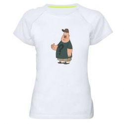 Женская футболка для спорта Зус - PrintSalon