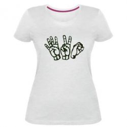 Жіноча преміум футболка 4:20 (чотири двадцять) - PrintSalon