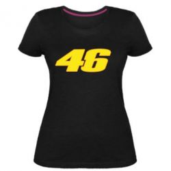 Жіноча преміум футболка 46 Valentino Rossi - PrintSalon