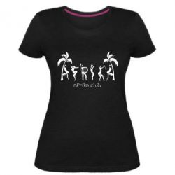 Женская премиум футболка Africa Club