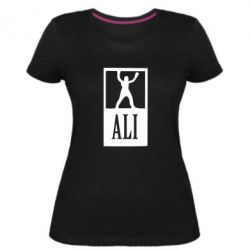 Женская премиум футболка Ali - PrintSalon