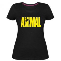 Жіноча преміум футболка Animal Powerlifting - PrintSalon