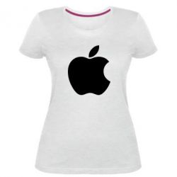 Женская премиум футболка Apple Corp. - PrintSalon