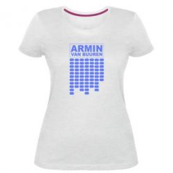 Женская премиум футболка Armin Van Buuren Trance