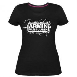 Женская премиум футболка Armin Van Buuren