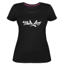 Жіноча преміум футболка Bad Boy Logo - PrintSalon