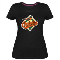 Женская премиум футболка Baltimore Orioles - PrintSalon