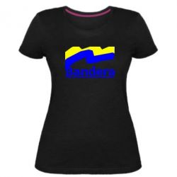 Женская премиум футболка Bandera - PrintSalon
