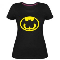 Женская премиум футболка Bat Girl - PrintSalon