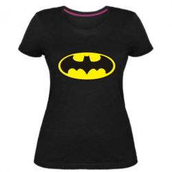Женская премиум футболка Batman - PrintSalon