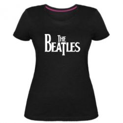 Женская премиум футболка Beatles - PrintSalon