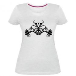 Жіноча преміум футболка Big Bull - PrintSalon