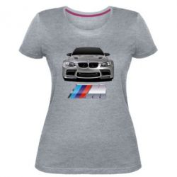 Женская премиум футболка BMW M Power Car - PrintSalon