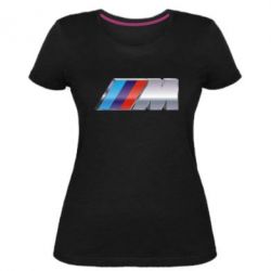 Женская премиум футболка BMW M POWER - PrintSalon