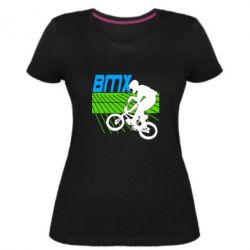 Женская премиум футболка BMX Sport - PrintSalon