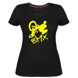 Женская премиум футболка BMX - PrintSalon