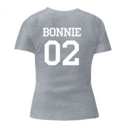 Женская премиум футболка Bonnie 02 - PrintSalon
