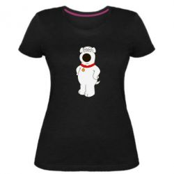 Жіноча преміум футболка Брайан Гріффін - PrintSalon