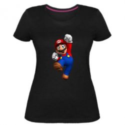 Жіноча преміум футболка Brother Mario - PrintSalon