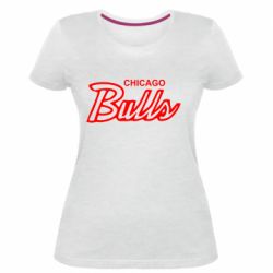 Жіноча преміум футболка Bulls from Chicago - PrintSalon