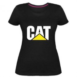 Женская премиум футболка Caterpillar - PrintSalon