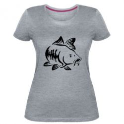 Жіноча преміум футболка Catfish - PrintSalon