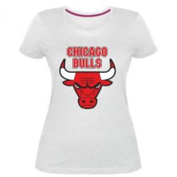 Женская премиум футболка Chicago Bulls vol.2 - PrintSalon