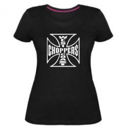 Женская премиум футболка Choppers - PrintSalon
