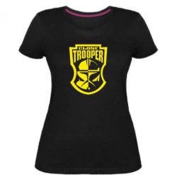Жіноча преміум футболка Clone Trooper - PrintSalon
