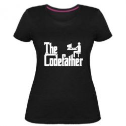 Женская премиум футболка Codefather - PrintSalon