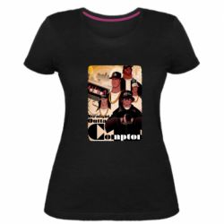 Женская премиум футболка Compton's NWA