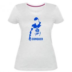 Жіноча преміум футболка Conquer - PrintSalon