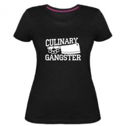 Женская премиум футболка Culinary Gangster - PrintSalon