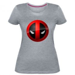Жіноча преміум футболка Deadpool Logo - PrintSalon