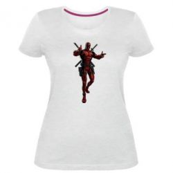 Жіноча преміум футболка Deadpool - PrintSalon