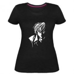 Женская премиум футболка Death Note Тетрадь Смерти - PrintSalon