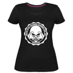 Женская премиум футболка Death Star Academy - PrintSalon