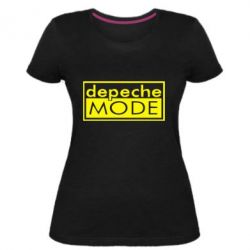Женская премиум футболка Depeche Mode Rock - PrintSalon