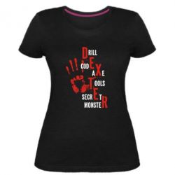 Женская премиум футболка Dexter - PrintSalon