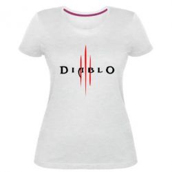 Жіноча преміум футболка Diablo 3 - PrintSalon