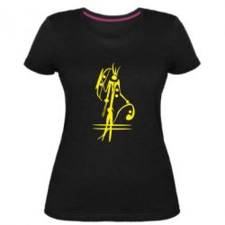 Женская премиум футболка Добытчик