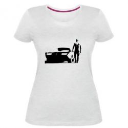 Женская премиум футболка Доминик Торетто - PrintSalon