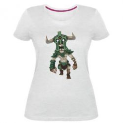 Женская премиум футболка Dota 2 Undying Art - PrintSalon