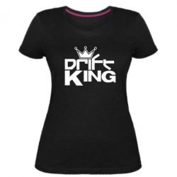 Женская премиум футболка Drift King - PrintSalon
