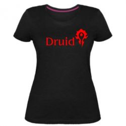 Женская премиум футболка Druid Orc - PrintSalon