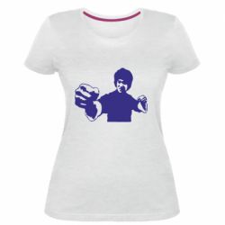 Женская премиум футболка Джеки Чан