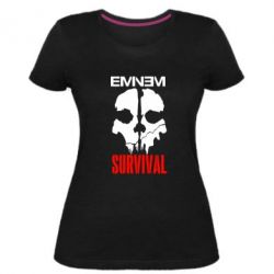 Женская премиум футболка Eminem Survival