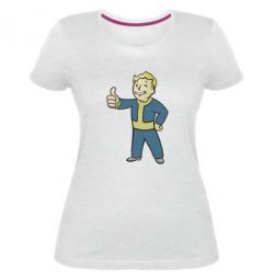 Женская премиум футболка Fallout Boy - PrintSalon