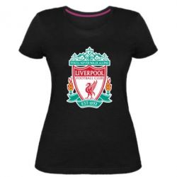 Жіноча преміум футболка FC Liverpool - PrintSalon
