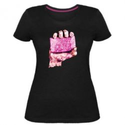 Жіноча преміум футболка Fight Club Art - PrintSalon